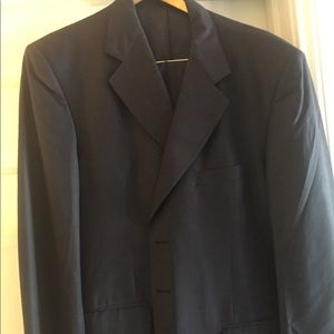 Men’s Tailored Suit styled in Italy Navy blue